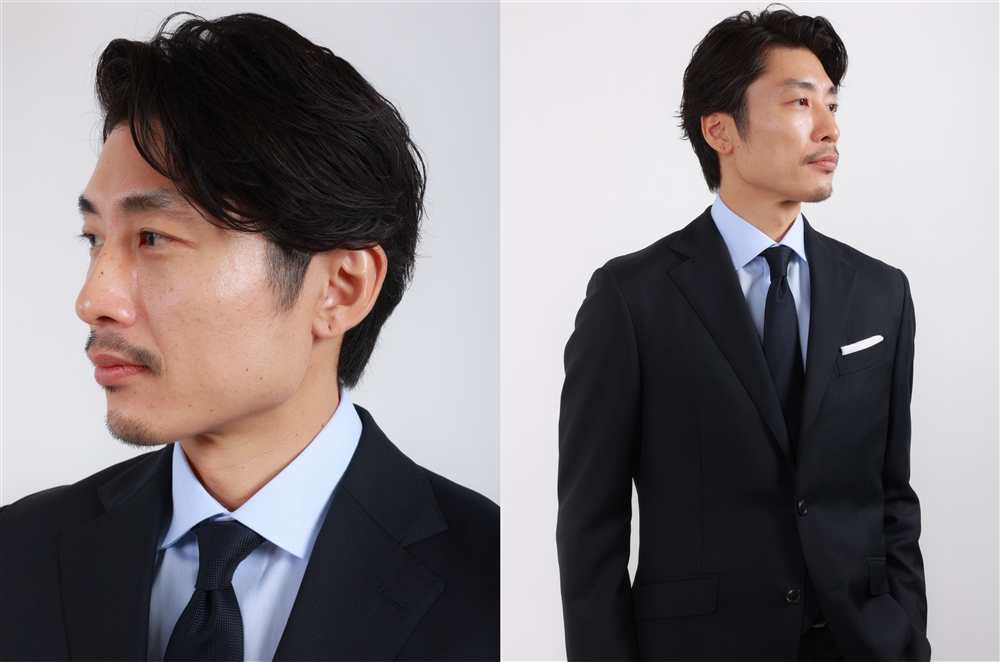 実例：ビジネスマンらしい好バランスな正統派スタイル